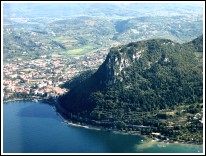 Veduta panoramica della Rocca e di Garda